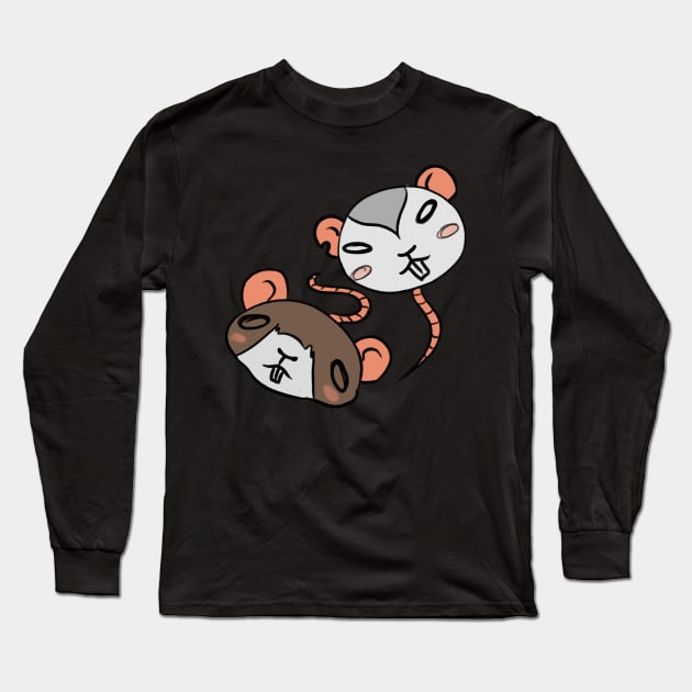 Lovely Mouse Long Sleeve T-Shirt by LaPika